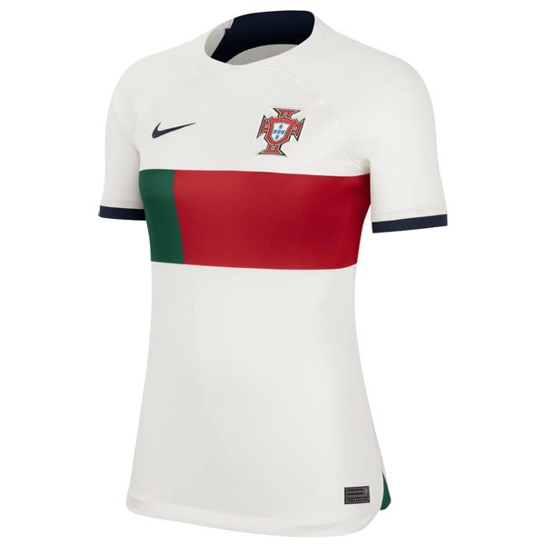 Camiseta Portugal Segunda equipo Mujer 2022-23